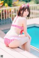 [霜月shimo] Megumi Kato 加藤恵 Swimsuit Version P18 No.aded63